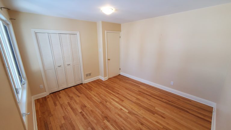 Master bedroom (12`x 11'3") - windows facing Braydon Ave.
