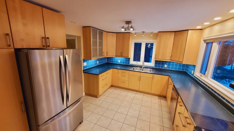 kitchen - fridge with water and ice maker