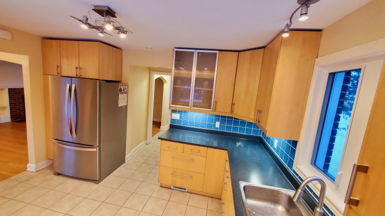 kitchen - fridge with water and ice maker